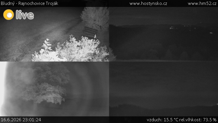 Wandering - Rajnochovice Troják - Combined image The Wanderer - 16.6.2026 v 23:01