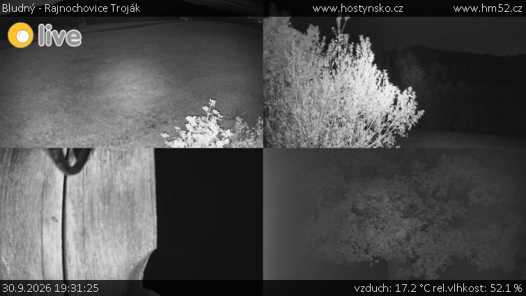 Bludný - Rajnochovice Troják - Sdružený snímek Bludný - 30.9.2026 v 19:31
