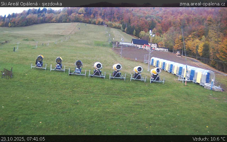 Ski Areál Opálená - Ski Areál Opálená - 23.10.2025 v 07:41 Ski Areál Opálená - Ski Areál Opálená - 23.10.2025 v 07:41