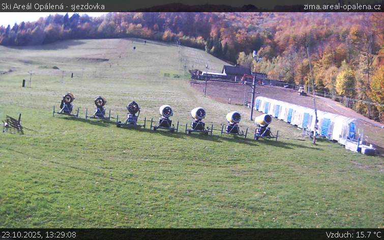 Ski Areál Opálená - Ski Areál Opálená - 23.10.2025 v 13:29 Ski Areál Opálená - Ski Areál Opálená - 23.10.2025 v 13:29