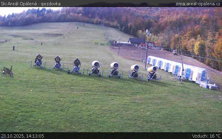 Ski Areál Opálená - Ski Areál Opálená - 23.10.2025 v 14:13 Ski Areál Opálená - Ski Areál Opálená - 23.10.2025 v 14:13