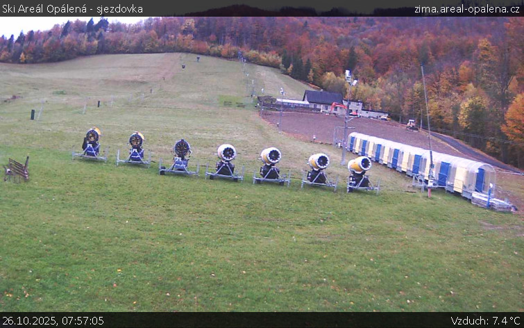 Ski Areál Opálená - Ski Areál Opálená - 26.10.2025 v 07:57 Ski Areál Opálená - Ski Areál Opálená - 26.10.2025 v 07:57