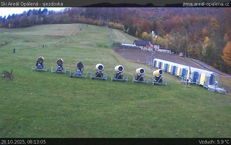 Ski Areál Opálená - Ski Areál Opálená - 28.10.2025 v 08:13 Ski Areál Opálená - Ski Areál Opálená - 28.10.2025 v 08:13