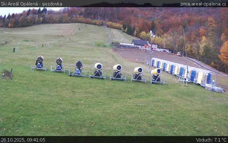 Ski Areál Opálená - Ski Areál Opálená - 28.10.2025 v 09:41 Ski Areál Opálená - Ski Areál Opálená - 28.10.2025 v 09:41