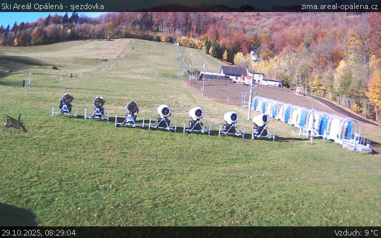 Ski Areál Opálená - Ski Areál Opálená - 29.10.2025 v 08:29 Ski Areál Opálená - Ski Areál Opálená - 29.10.2025 v 08:29