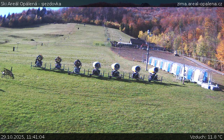Ski Areál Opálená - Ski Areál Opálená - 29.10.2025 v 11:41 Ski Areál Opálená - Ski Areál Opálená - 29.10.2025 v 11:41