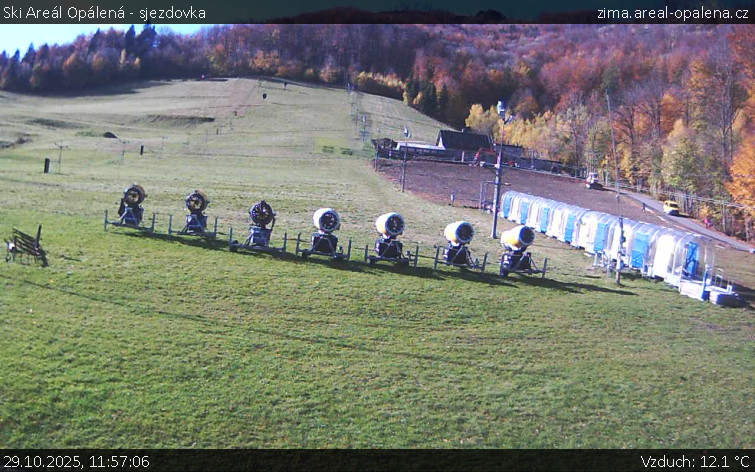 Ski Areál Opálená - Ski Areál Opálená - 29.10.2025 v 11:57 Ski Areál Opálená - Ski Areál Opálená - 29.10.2025 v 11:57