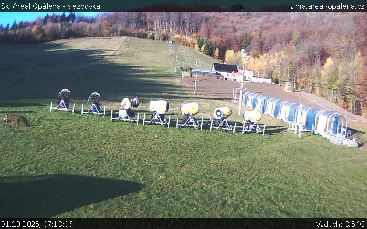 Ski Areál Opálená - Ski Areál Opálená - 31.10.2025 v 07:13 Ski Areál Opálená - Ski Areál Opálená - 31.10.2025 v 07:13
