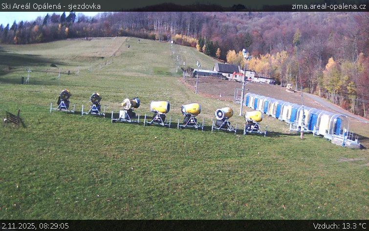 Ski Areál Opálená - Ski Areál Opálená - 2.11.2025 v 08:29 Ski Areál Opálená - Ski Areál Opálená - 2.11.2025 v 08:29
