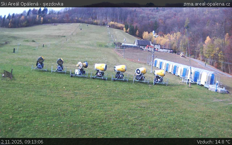 Ski Areál Opálená - Ski Areál Opálená - 2.11.2025 v 09:13 Ski Areál Opálená - Ski Areál Opálená - 2.11.2025 v 09:13