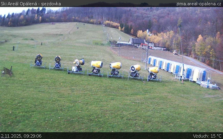 Ski Areál Opálená - Ski Areál Opálená - 2.11.2025 v 09:29 Ski Areál Opálená - Ski Areál Opálená - 2.11.2025 v 09:29