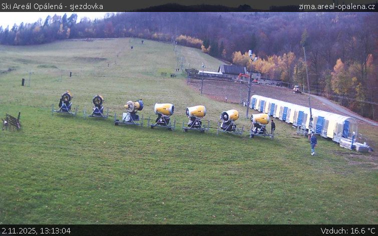 Ski Areál Opálená - Ski Areál Opálená - 2.11.2025 v 13:13 Ski Areál Opálená - Ski Areál Opálená - 2.11.2025 v 13:13