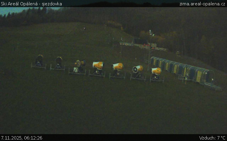 Ski Areál Opálená - Ski Areál Opálená - 7.11.2025 v 06:12