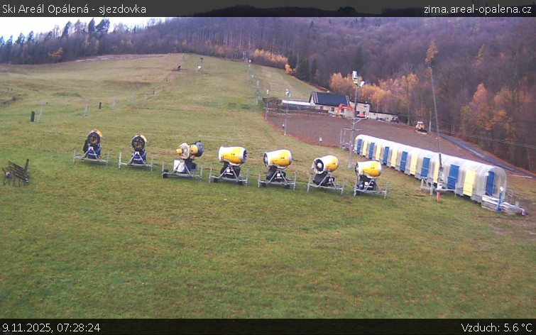 Ski Areál Opálená - Ski Areál Opálená - 9.11.2025 v 07:28