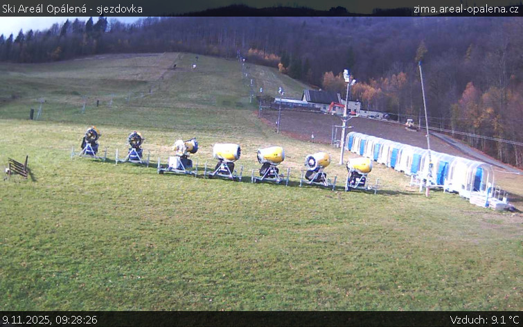Ski Areál Opálená - Ski Areál Opálená - 9.11.2025 v 09:28