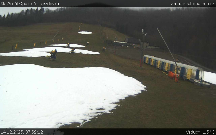 Ski Areál Opálená - Ski Areál Opálená - 14.12.2025 v 07:59
