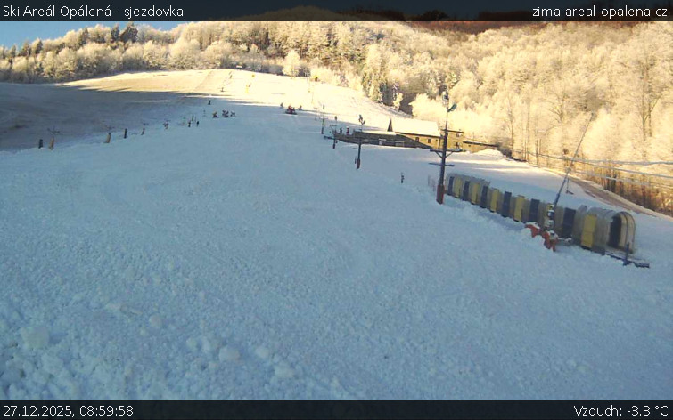 Ski Areál Opálená - Ski Areál Opálená - 27.12.2025 v 08:59