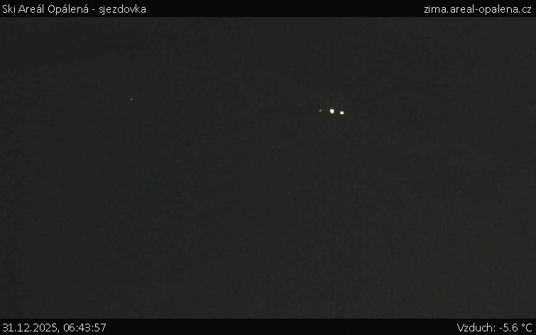 Ski Areál Opálená - Ski Areál Opálená - 31.12.2025 v 06:43