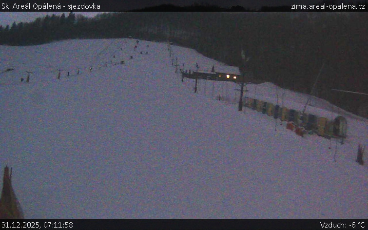 Ski Areál Opálená - Ski Areál Opálená - 31.12.2025 v 07:11