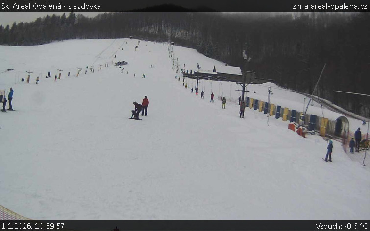 Ski Areál Opálená - Ski Areál Opálená - 1.1.2026 v 10:59