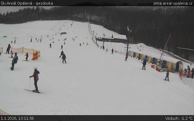 Ski Areál Opálená - Ski Areál Opálená - 1.1.2026 v 13:11