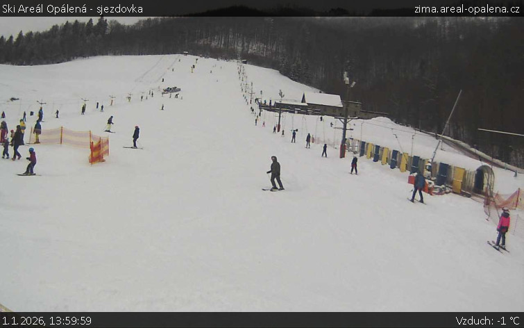 Ski Areál Opálená - Ski Areál Opálená - 1.1.2026 v 13:59