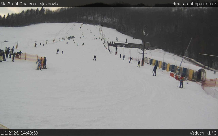 Ski Areál Opálená - Ski Areál Opálená - 1.1.2026 v 14:43
