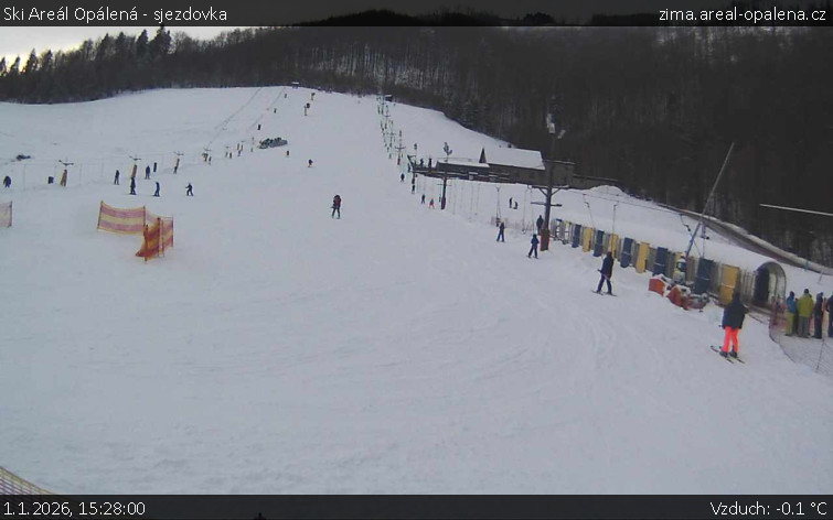 Ski Areál Opálená - Ski Areál Opálená - 1.1.2026 v 15:28