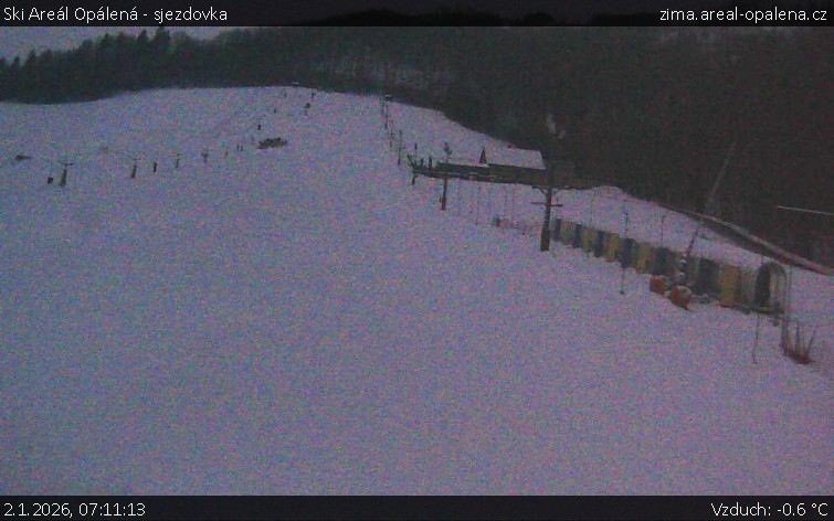Ski Areál Opálená - Ski Areál Opálená - 2.1.2026 v 07:11