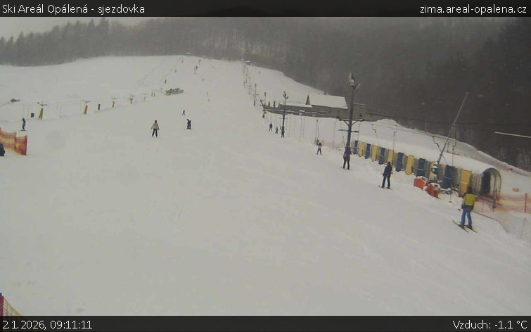 Ski Areál Opálená - Ski Areál Opálená - 2.1.2026 v 09:11