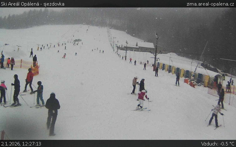 Ski Areál Opálená - Ski Areál Opálená - 2.1.2026 v 12:27