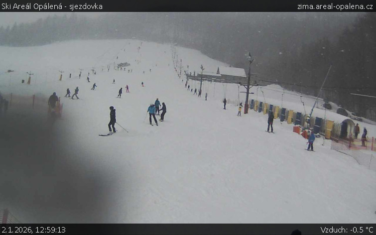 Ski Areál Opálená - Ski Areál Opálená - 2.1.2026 v 12:59