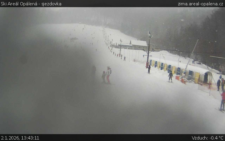 Ski Areál Opálená - Ski Areál Opálená - 2.1.2026 v 13:43