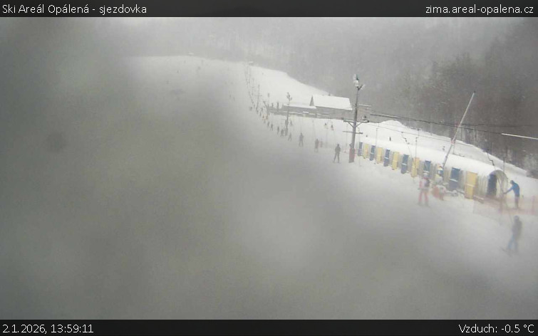 Ski Areál Opálená - Ski Areál Opálená - 2.1.2026 v 13:59