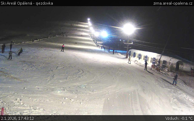 Ski Areál Opálená - Ski Areál Opálená - 2.1.2026 v 17:43