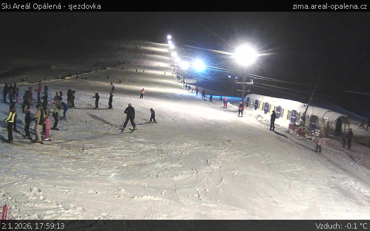 Ski Areál Opálená - Ski Areál Opálená - 2.1.2026 v 17:59