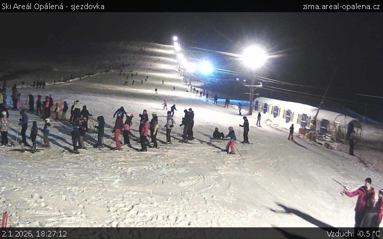 Ski Areál Opálená - Ski Areál Opálená - 2.1.2026 v 18:27