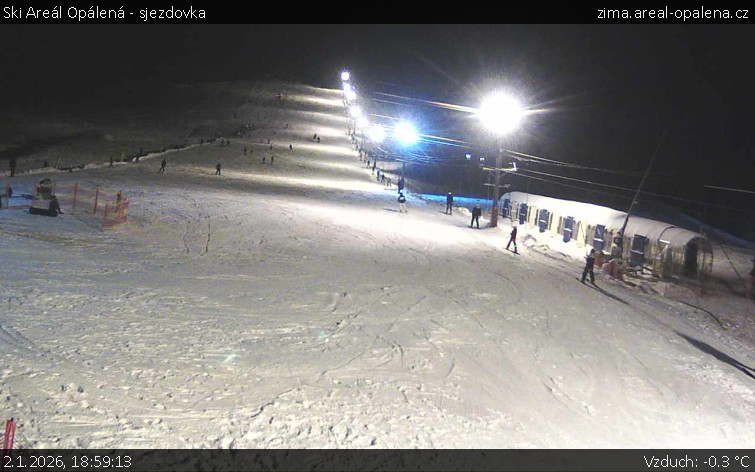 Ski Areál Opálená - Ski Areál Opálená - 2.1.2026 v 18:59