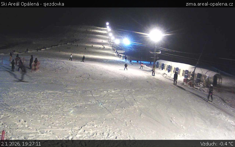 Ski Areál Opálená - Ski Areál Opálená - 2.1.2026 v 19:27
