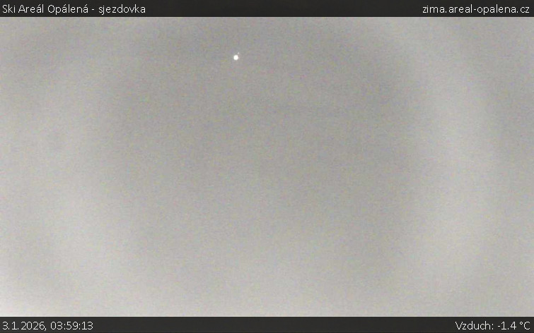 Ski Areál Opálená - Ski Areál Opálená - 3.1.2026 v 03:59