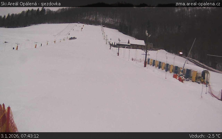 Ski Areál Opálená - Ski Areál Opálená - 3.1.2026 v 07:43