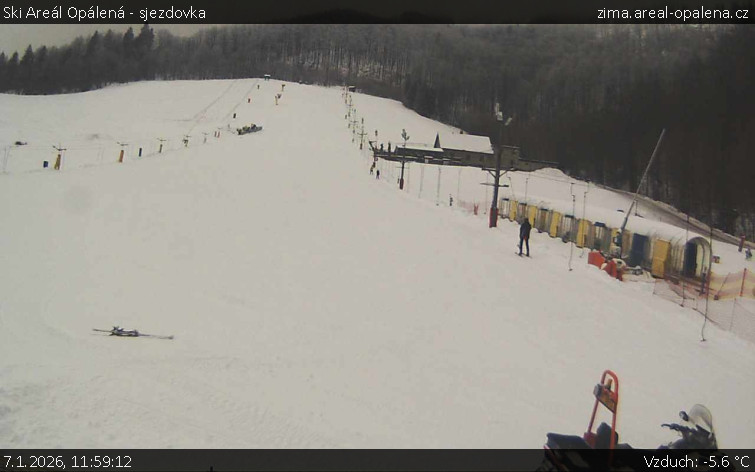 Ski Areál Opálená - Ski Areál Opálená - 7.1.2026 v 11:59