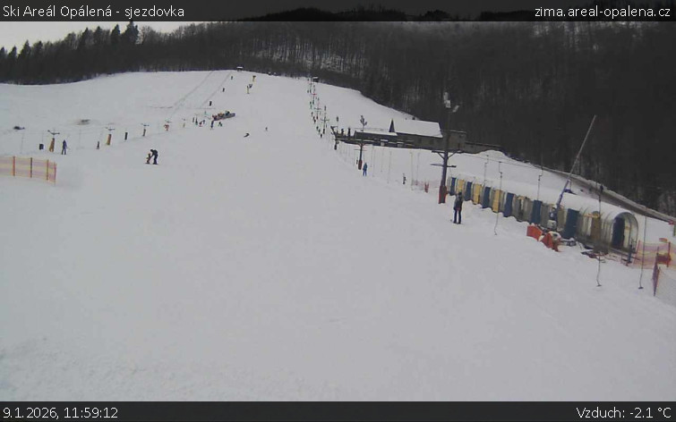 Ski Areál Opálená - Ski Areál Opálená - 9.1.2026 v 11:59