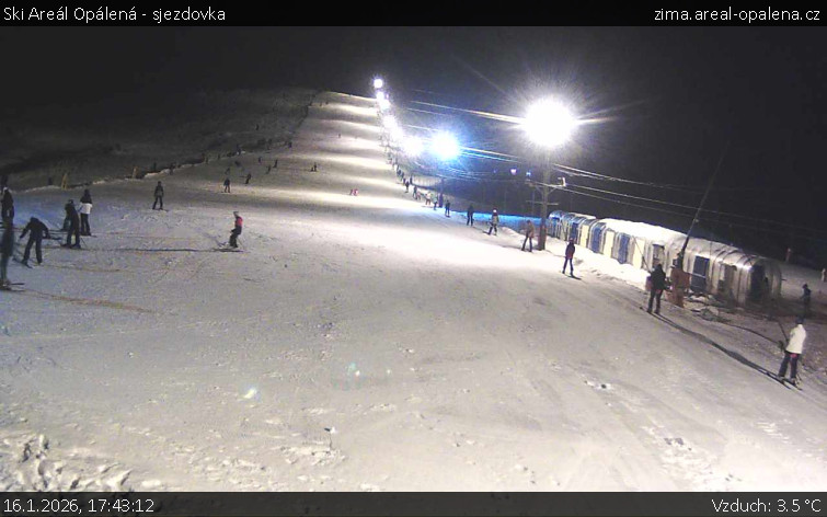 Ski Areál Opálená - Ski Areál Opálená - 16.1.2026 v 17:43