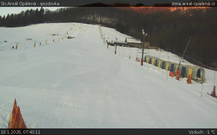 Ski Areál Opálená - Ski Areál Opálená - 18.1.2026 v 07:43
