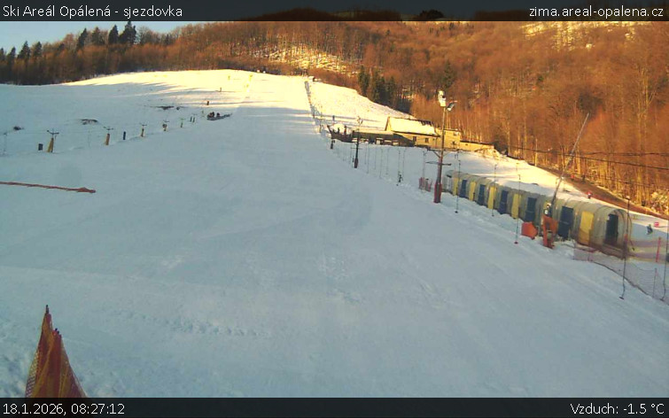 Ski Areál Opálená - Ski Areál Opálená - 18.1.2026 v 08:27