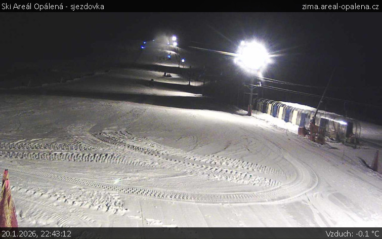 Ski Areál Opálená - Ski Areál Opálená - 20.1.2026 v 22:43