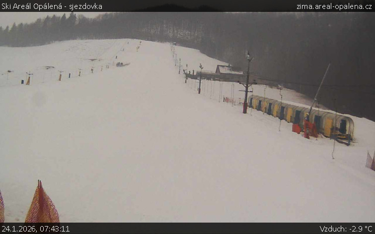 Ski Areál Opálená - Ski Areál Opálená - 24.1.2026 v 07:43