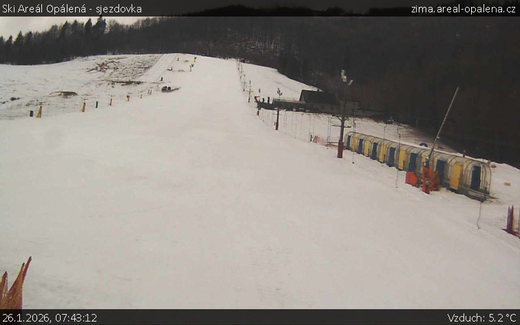 Ski Areál Opálená - Ski Areál Opálená - 26.1.2026 v 07:43