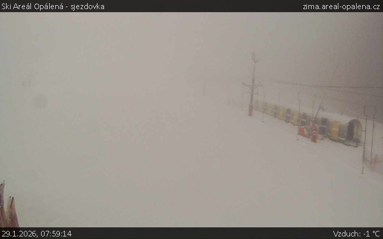 Ski Areál Opálená - Ski Areál Opálená - 29.1.2026 v 07:59